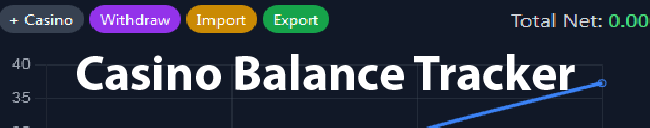 Casino Balance Tracker