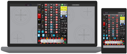 Screenshots of RPS Roulette Tool interface