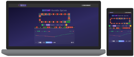 Screenshot of Sextant Roulette Tool interface