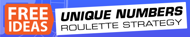 Unique Numbers roulette method